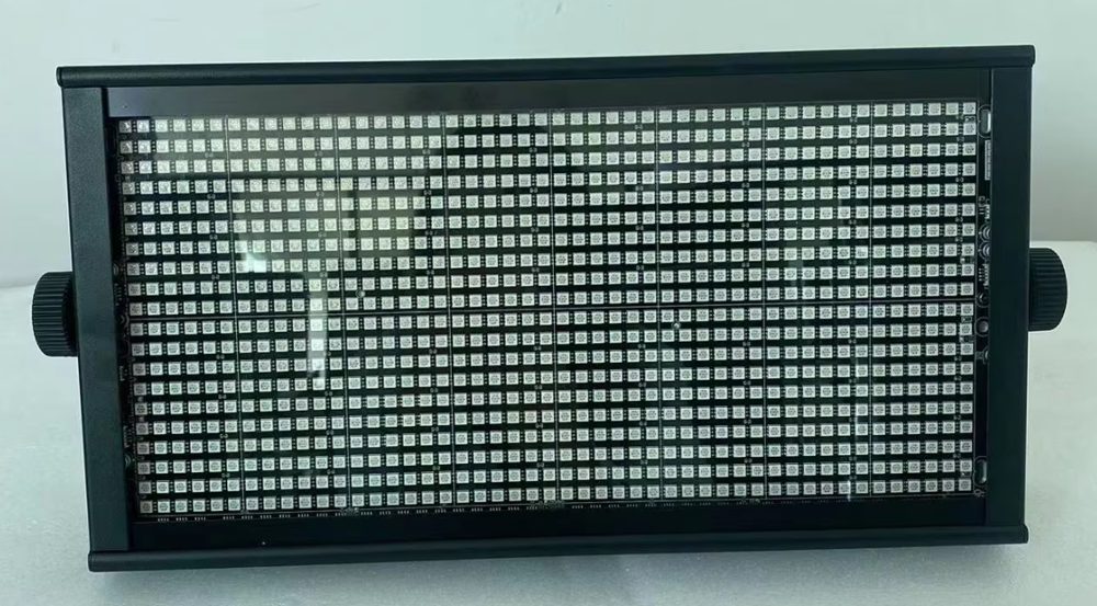 LED strobe and audience blinder